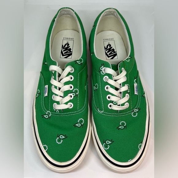Vans OG Era LX, Paisley Green Sneakers, California, Size 11  #RARE StockX - Picture 7 of 12